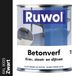 Ruwol Betonverf Zwart (RAL 9005) 750 ml