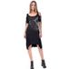 Alchemy England Faerie Midi-jurk - Zwart