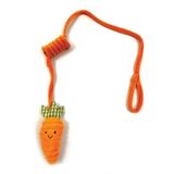 Happy Pet Tabby Patch Wortel Bungee Kattenspeelgoed 80x6x2 cm