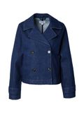MORE & MORE Tussenjas blauw denim