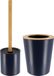 Tendance Badkamer accessoires set 2-delig - metaal/bamboe - bleu - élégant