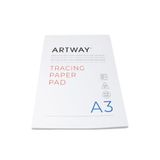 Artway Premium Tracing Pad - A3 - Zwaargewicht 100gsm - 40 Vellen