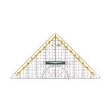 Linex 2632 45° driehoek Acryl Transparant