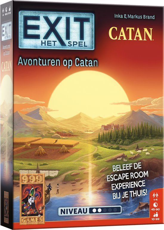 999 Games EXIT - Avonturen op Catan - Breinbreker - Escape Room Spel