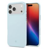 Spigen Silicone Fit MagFit mobiele telefoon hoes Lichtblauw voor iPhone 17 Pro Max