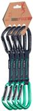Fixe Climbing Gear Puput Quickdraw 4 unités vert 12 cm