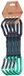 Fixe Climbing Gear Puput Quickdraw 4 unités vert 12 cm