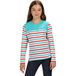 Regatta Kinderkalmte Katoen Gestreept Jersey Top