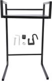 Merkloos Aanrecht Magnetron Standaard - Keuken Opbergrek - Keuken Opbergen - Veelzijdig Ontwerp - 325 x 28 x 55 cm - Zwart