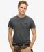 Superdry T-shirt Homme Essential Logo Gris Foncé Taille: XS