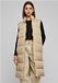 Urban Classics Long Gewatteerd jack Beige XS
