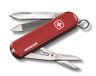 Victorinox Wenger Klein Taschenmesser, 7 Funktionen, Nagelfeile, Schere mit Mikro-Zahnung, rot, 0.6423.91