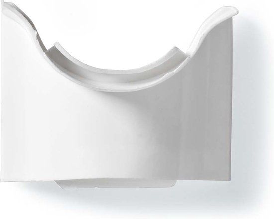 Kabelmanagement - Hoekstuk - PVC - Wit - 3x3x3.3 cm