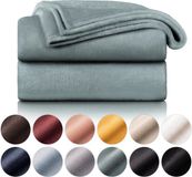 Blumtal Fleece Deken Super Zacht Fleece Plaid 150x200 cm Groen