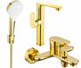 Mexen Milo R05 ensemble de salle de bain, or