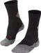 FALKE 4Grip anti blaren, antislip noppen functioneel garen sportsokken Unisex zwart - Maat 44-45