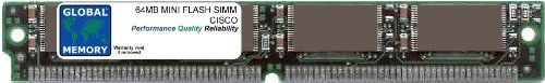 GLOBAL MEMORY 64MB FLASH SIMM GEHEUGEN RAM VOOR CISCO ICS 7750's MRP3-8FXS ROUTE PROCESSOR (MEM7700-64MFS)