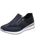 Rieker dames lage schoen slip-on schoen 54474-14 Blauw