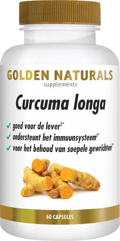 Golden Naturals Curcuma Longa (60 vegan capsules)