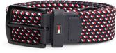 Tommy Hilfiger Riem 'Denton Braided Webbing Elastic' Polyester Unisex Volwassenen Herfst/Winter