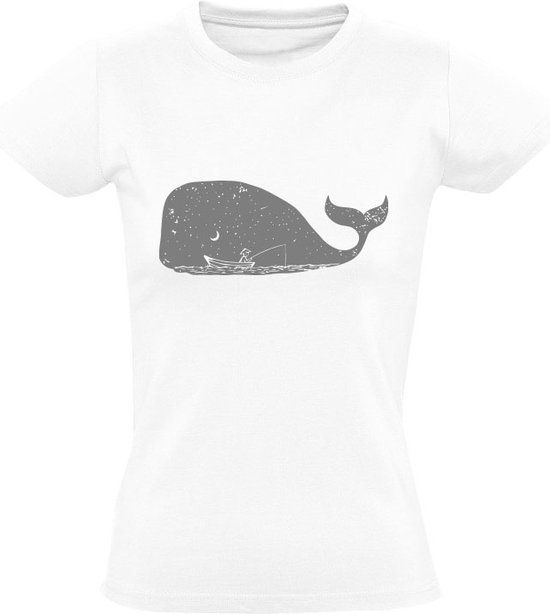 Sol's Walvis Dames T-shirt - Wit - 5XL