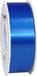 Merkloos Cadeaulint - 4 cm x 91 meter - Blauw - Satijn