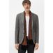 John Varvatos Lenny Foulard Chamois OS Brun
