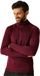 Regatta Yonder II Fleece Met Halve Rits voor Heren - Dark Maroon - Maat S