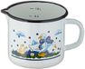 Karl Kruger Goose Glory Series melkpot met schenktuit en schaalverdeling, 1 l, email, wit, 1 liter