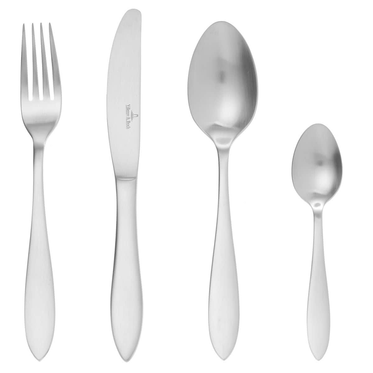 Villeroy & Boch Arthur Bestekcassette - 24 delig - Geborsteld RVS