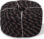 vidaXL - Boot - touw - 12 mm - 250 m - polypropyleen - zwart