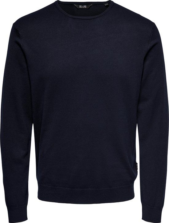 ONLY & SONS ONSWYLER LIFE REG 14 LS CREW KNIT NOOS Heren Trui - Maat S