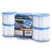 Intex 29011E Type S1 PureSpa Easy Set Piscine Spa Jacuzzi Cartouches de remplacement (Pack de 6), Bleu et Blanc