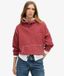 Superdry Essential Logo Overdyed Hoodie Rouge Taille : 44