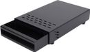 OEM Holland Connections Koffieklopdoos ladetype gemalen koffiecontaineremmer met rubberen klopstok voor café huis keuken kantoren zwart - koffieaccessoires coffeelover .