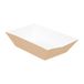 200 Dips 'Thepack' 200 stuks - 120 G 220 G/M2, 7,4 x 4,8 x 3,3 cm, natuurlijk, gegolfd, nano-micro
