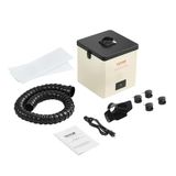 VEVOR Losrookafzuiging, 100 W, 240 m³/uur, Mini-Desktop Soldeerreiniger