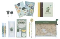 Star Wars set de papeterie Grogu – trousse à crayons, carnet, stylos