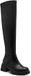 Tamaris Dames Overknee Laarzen 1-25627-47 Zwart Synthetisch Maat 42
