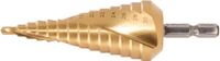 KS Tools HSS TiN-punt Getrapte boor 4.8 - 10.7 mm