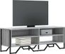 Maison Exclusive - meuble TV, gris Sonoma, 122x34x41 cm, panneau de particules