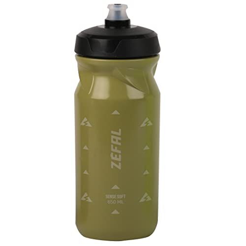 ZEFAL Sense Soft 65 waterfles, olijfgroen, 650ml