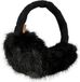 Barts Fur Earmuffs Dames Oorwarmers - One Size - Black