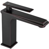 Rea Romano Old Black Low - Wastafelkraan - Zwart