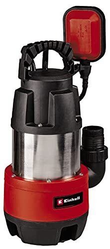 Einhell vuilwaterpomp GC-DP 9040 N (900 W, 22.000 L/h levercapaciteit, Ø40 mm deeltjesgrootte vuil, thermische overbelastingsbeveiliging, incl. universele slangaansluiting)