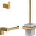 Plieger Altea Toiletset – Wandmontage – Compleet – Geborsteld Goud