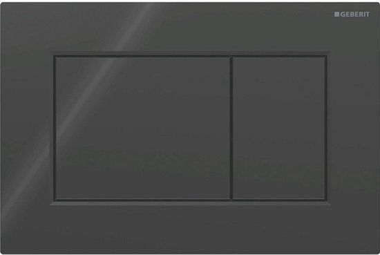 Geberit Sigma01 bedieningsplaat - 2-toets spoeling - vierkant - mat chroom