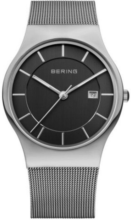 Bering 11938-002 - Horloge - Staal - Zilverkleurig - Ø 38 mm