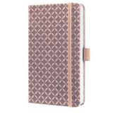 Sigel Jolie notitieboek - Flair - A6 - pearl rose - gelinieerd - hardcover