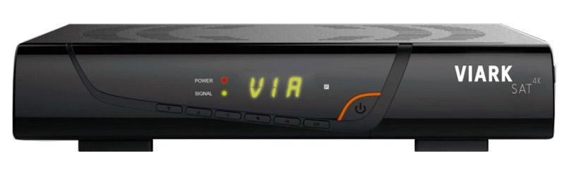 VIARK Sat 4K - 4K Ultra HD Satellite Receiver - Black